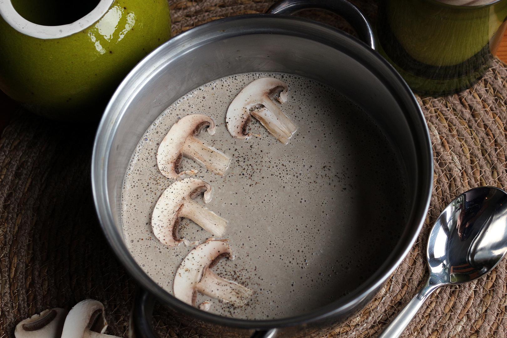 Mushroom Soup With Mascarpone - 