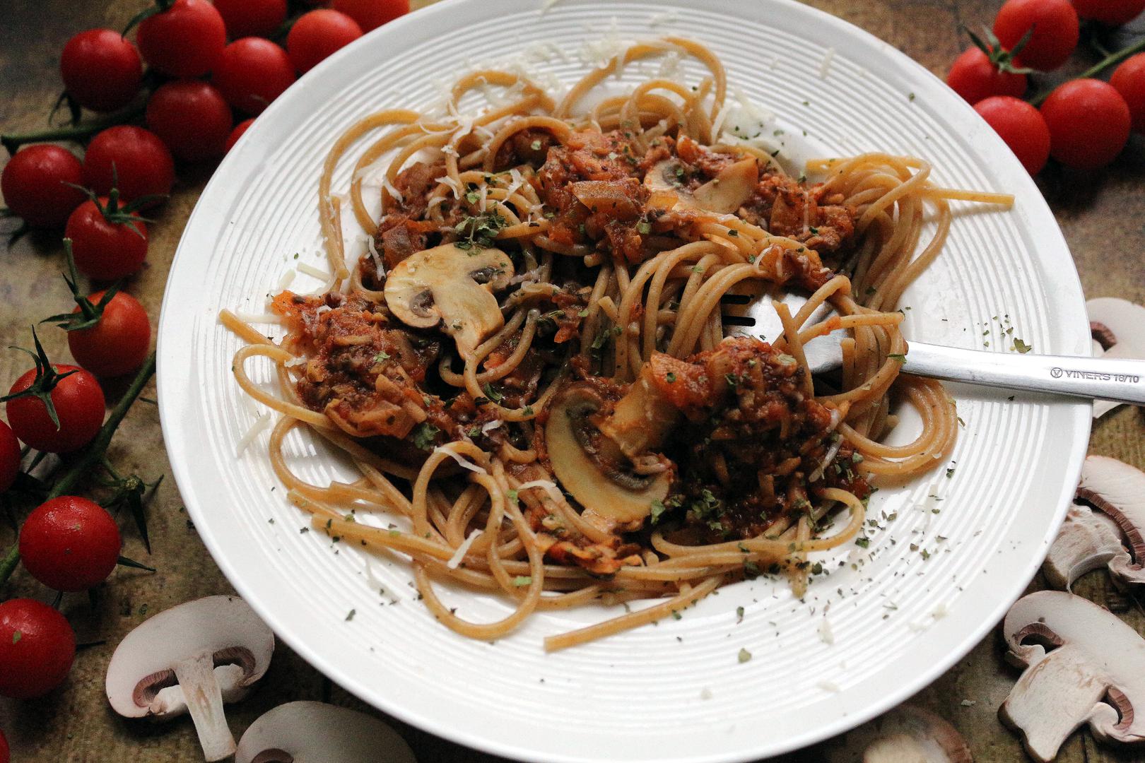 Vegetarian Mushroom Bolognese - 
