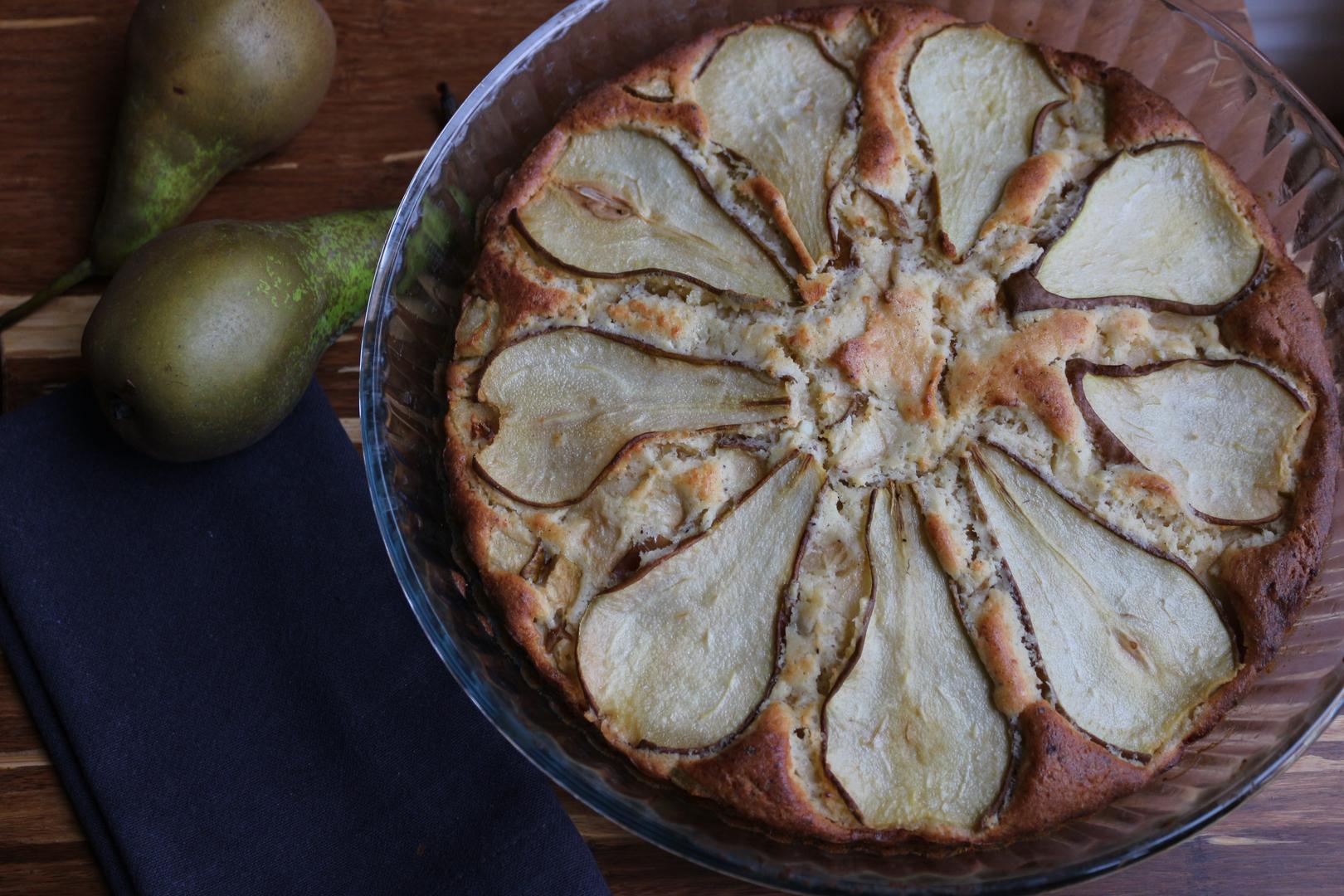 Pear Pie With Cottage Cheese - 