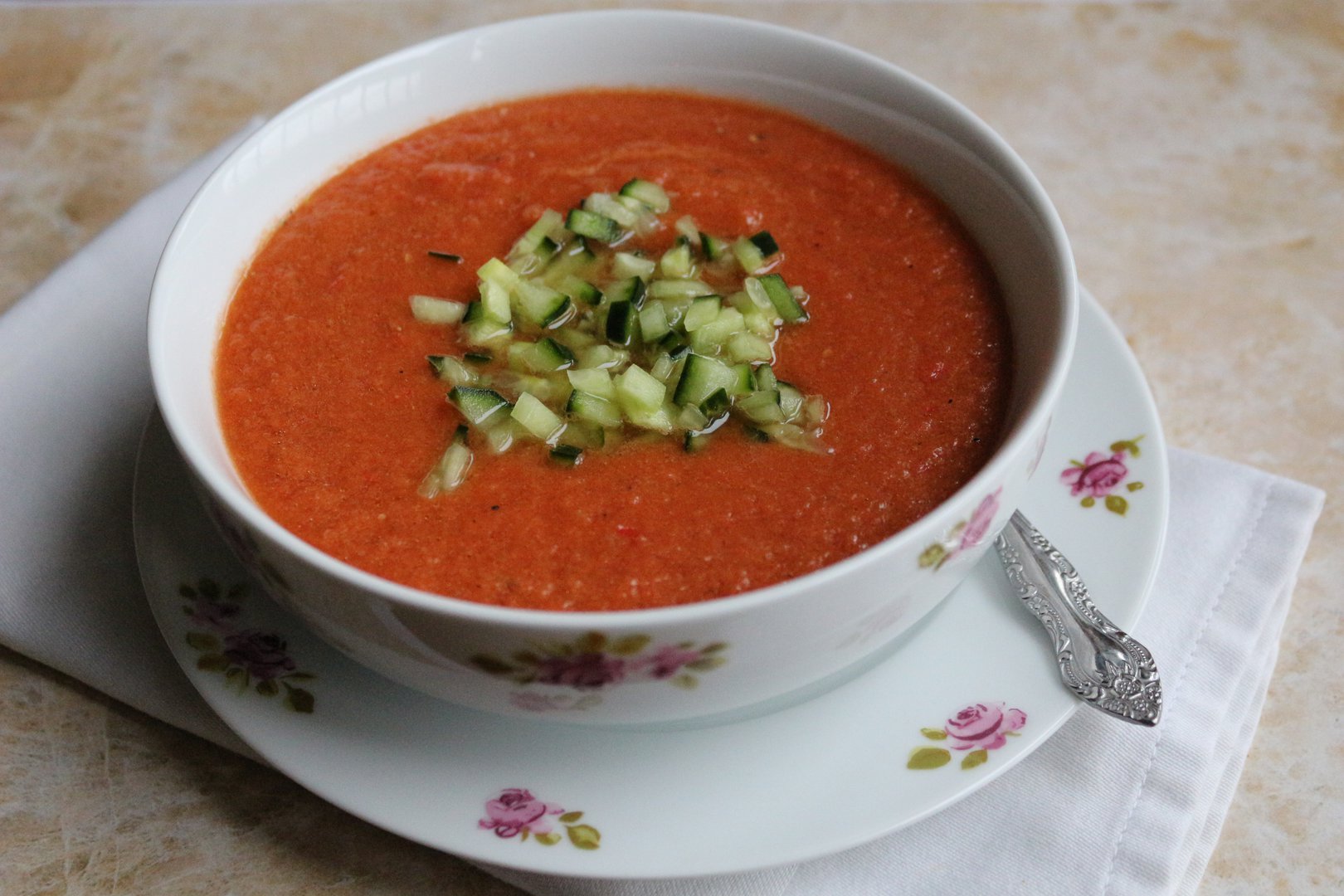 Gazpacho With Tomato Juice - 